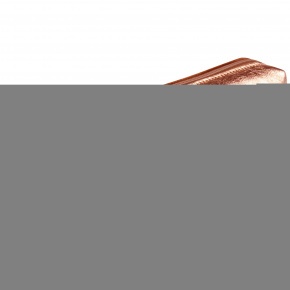 Clairefontaine bőr tolltartó 4x2,5x19,5 cm, slim, bronz