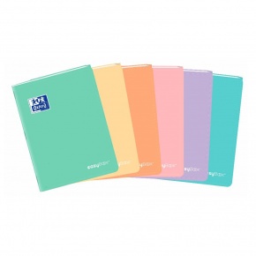 Oxford Easybook füzet pastel PP A5/60 lap vonalas