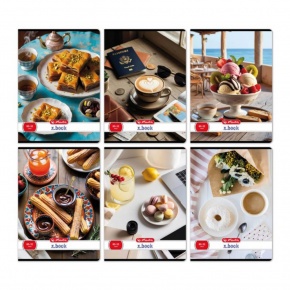Herlitz füzet A4/80-32 sima Taste the Globe