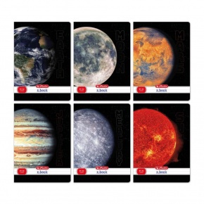 Herlitz füzet A4/81-32 vonalas Galactic