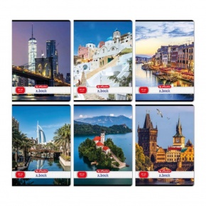 Herlitz füzet A4/87-32 kockás City