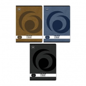 Herlitz füzet A4/81-60 vonalas, soft touch, Montana