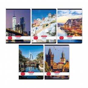 Herlitz füzet A5/27-32 kockás City