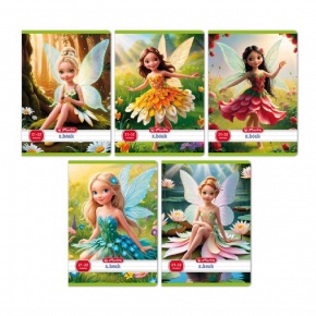 Herlitz füzet A5/21-32 vonalas Flower Fairy