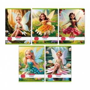 Herlitz füzet A5/16-32 2. osztályos vonalas Flower Fairy