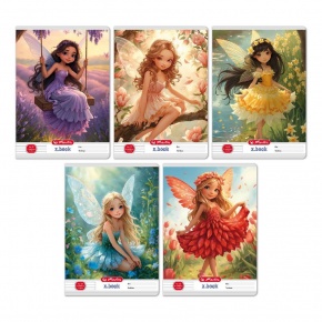 Herlitz füzet A5/16-32 2. osztályos vonalas Flower Fairy