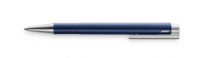 Lamy logo M+, golyóstoll (kék betéttel) tartós műanyag, fém kupakkal, fényes kék 204