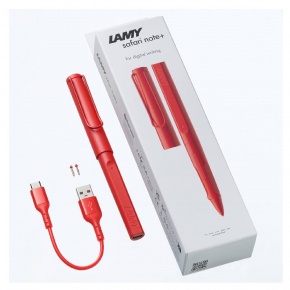 Lamy safari note+ stylus, digitális toll, piros, 4A2
