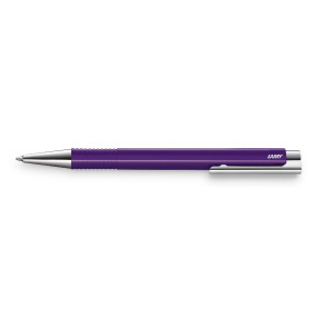 Lamy logo M+, golyóstoll fekete betéttel, lila, aubergine, 204