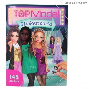 TOPModel matricás öltöztető füzet, Stickerworld