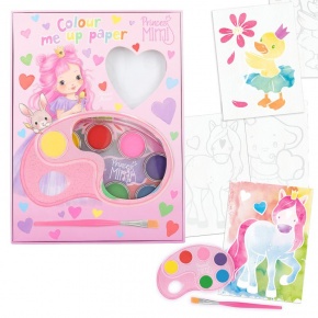 TOPModel kreatív kifestő, vízfestékkel Colour Me Up Paper, Princess Mimi (4)