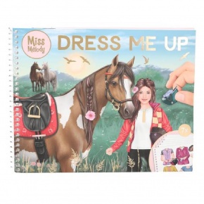 TOPModel matricás öltöztető album, Miss Melody Dress me up, BIG (5)
