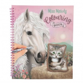 TOPModel kreatív színező matricákkal, Miss Melody (5)