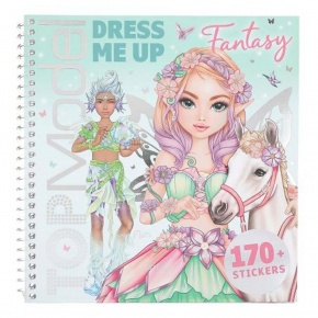 TOPModel matricás öltöztető füzet, Dress me up, Fantasy (5)
