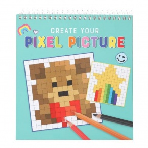 TOPModel színező füzet, Create your Pixel Picture (5)