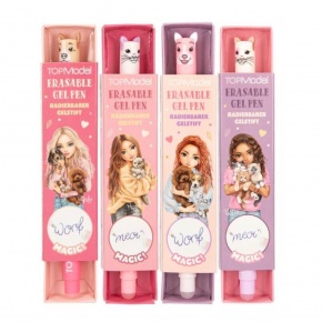 TOPModel radírozható zselés toll, állatos, 4-féle (6)