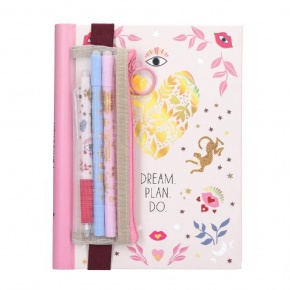 TOPModel notesz, radírozható tollal+szövegkiemelővel, Good Karma