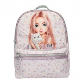 TOPModel mini hátizsák (27x21x8,5 cm), lány cicával BLOOMING KITTY (6)