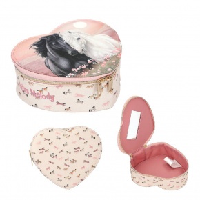 TOPModel ékszerdoboz, lovas, szív alakú, BLOSSOM PONY (6)