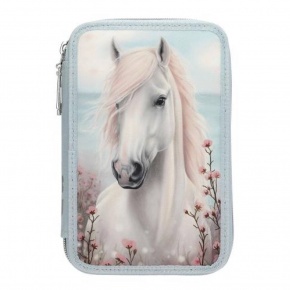 TOPModel töltött tolltartó, 2-emeletes, világoskék, Miss Melody (6)