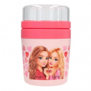 TopModel müzlitartó doboz 500ml, extra tárolóval, rózsaszín (6)