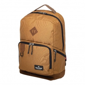 Schneiders Walker hátizsák, világosbarna (30x44,5x20 cm, 28l) Peanut, Pure Eco (6)