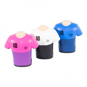 Stylex hegyező radírral, mez alakú, 3 féle szín