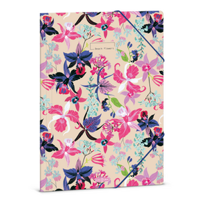 Ars Una A4 Gumis mappa Beach Flowers (5469) 25