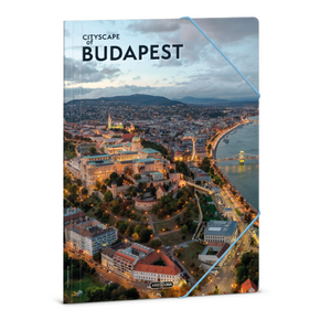 Ars Una A4 Gumis mappa Cityscape-Budapest (5506) 25