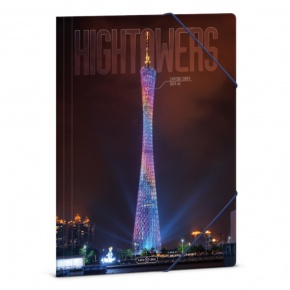 Ars Una A4 Gumis mappa Hightower-Canton tower (5512) 25