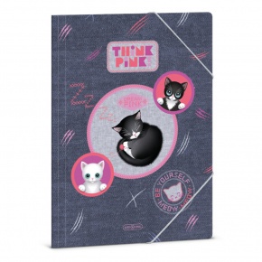 Ars Una A4 Gumis mappa Think Pink (5519) 26