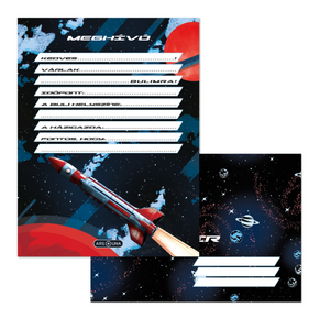 Ars Una partimeghívó borítékkal Space explorer (5552) 26