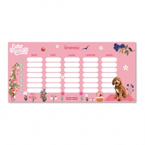 Ars Una egylapos órarend Cute Animals Doggie (5458) 25