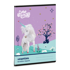 Ars Una A5 leckefüzet Cute Animals Unicorn (5448) 25