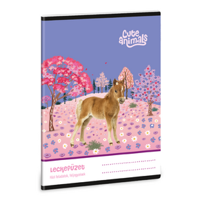 Ars Una A5 leckefüzet Cute Animals-Horse (5526) 26