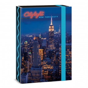 Ars Una A4 füzetbox City light-New York (5440) 24