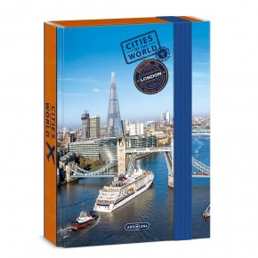 50863358 Ars Una A5 füzetbox Cities-London (5335) 23