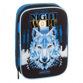 Ars Una többszintes tolltartó Nightwolf (5257) 23