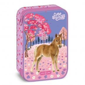Ars Una többszintes tolltartó Cute Animals-Horse (5526) 26
