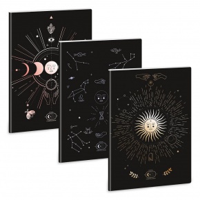 Ars Una A4 extra kapcsos füzet ponthálós Mystic Constellation (5191) 22