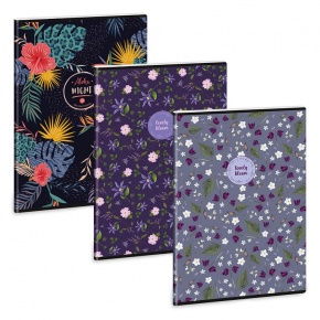 Ars Una A4 extra kapcsos füzet ponthálós Wild Bloom - mix (5247) 22
