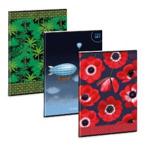 Ars Una A4 extra kapcsos füzet vonalas Imagination of nature-mix (5356) 23