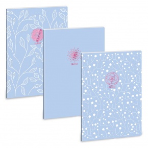 Ars Una A4 extra kapcsos füzet négyzethálós Skyblue Spring (5244) 22