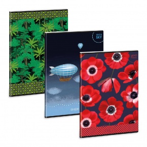 Ars Una A4 extra kapcsos füzet négyzethálós Imagination of nature-mix (5356) 23