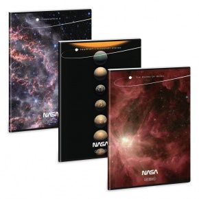 Ars Una A4 extra kapcsos füzet négyzethálós NASA (5373) 24