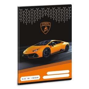 Ars Una 1432, I. oszt. A5 füzet Lamborghini (5125) 22