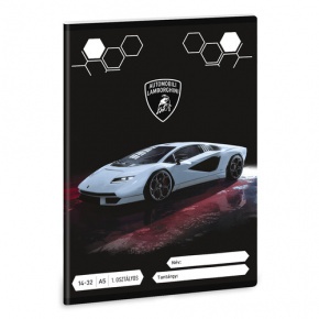 53582546 Ars Una 1432, I. oszt. A5 füzet Lamborghini (5254) 23