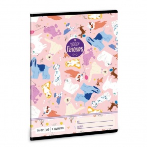 Ars Una 1432, I. oszt. A5 füzet Doggy Friends (5268) 23