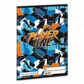 Ars Una 1432, I. oszt. A5 füzet Player One (5353) 24