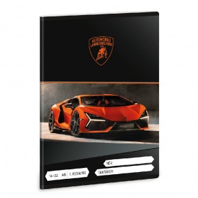 Ars Una 1432, I. oszt. A5 füzet Lamborghini (5446) 25